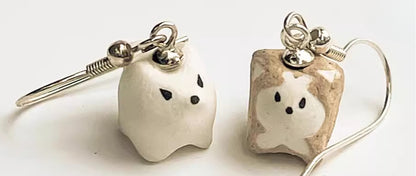 Gohobi x Little Diary Handmade Ceramic Earrings