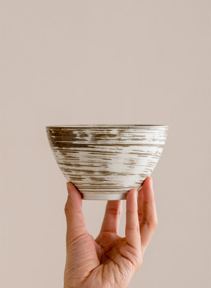 [Made in Japan] Gohobi Minoya Shino Glaze Hat Bowl