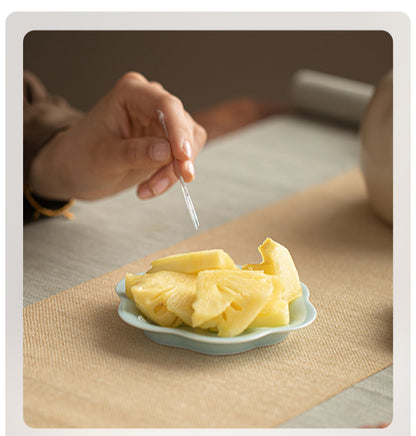 Gohobi Traditional Japanese Glazed Fruit Nuts Small Plate - Cloud 007