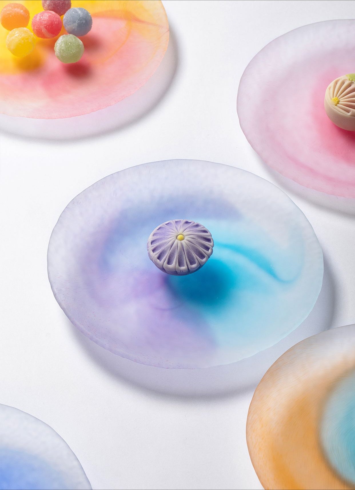 [Made In Japan] Gohobi Japanese Colourful Monet Plate