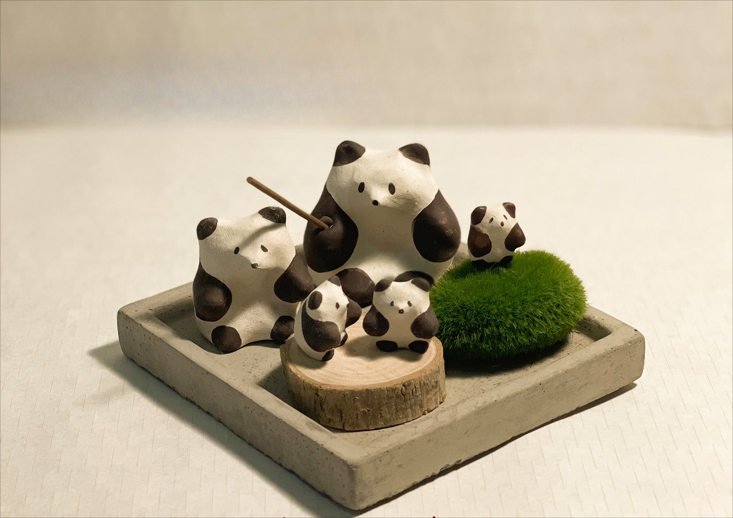 Gohobi x Little Diary Handmade Ceramic Panda