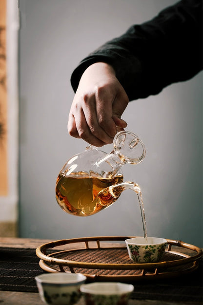 Gohobi Song Style Glass Teapot (High Neck version)