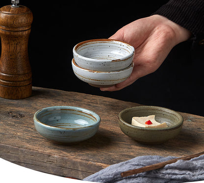 Gohobi Petite assiette à sauce de style japonais faite à la main