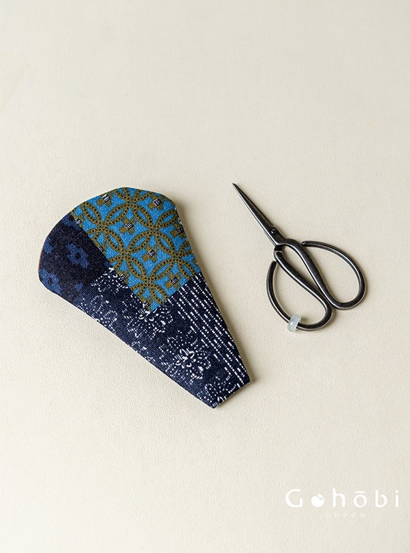 Gohobi Handmade Old Iron Tea Scissors with Storage Bag – Portable Tea Ceremony Accessory