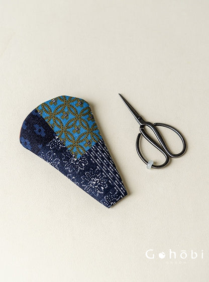 Gohobi Handmade Old Iron Tea Scissors with Storage Bag – Portable Tea Ceremony Accessory