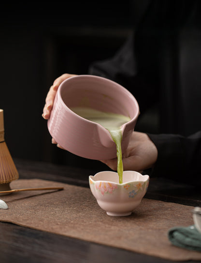 Gohobi Ceramic Matcha Set 041 Pink