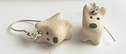 Gohobi x Little Diary Handmade Ceramic Earrings