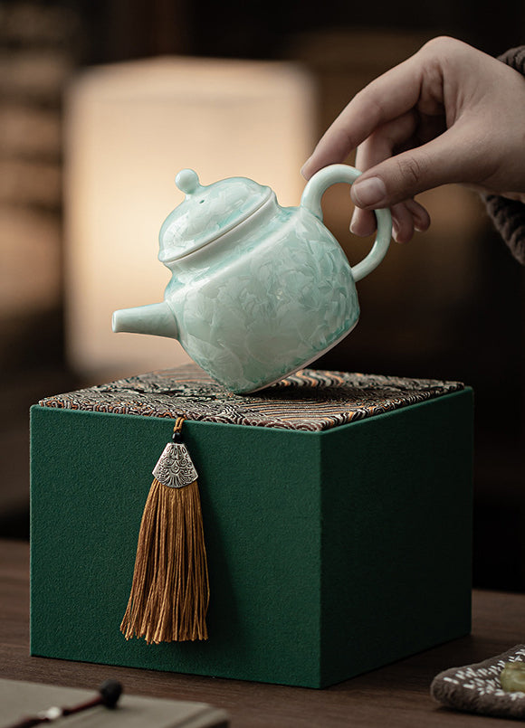 Gohobi Crystal Glazed Teapot