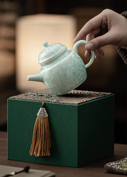 Gohobi Crystal Glazed Teapot