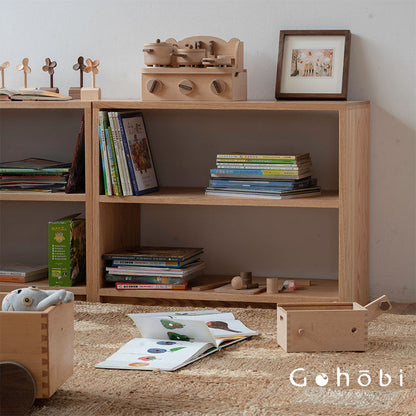 Gohobi Handmade Solid Wood Display Cabinet – Studio Storage Display Collection Cabinet | FSC Certified Furniture