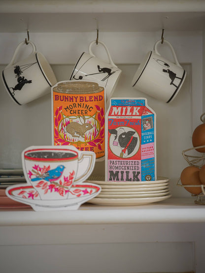 Gohobi x Archivist Gallery Coffee Tin | Letterpress Cards | Cut-out Cards [Made in the UK]