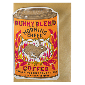 Gohobi x Archivist Gallery Coffee Tin | Letterpress Cards | Cut-out Cards [Made in the UK]