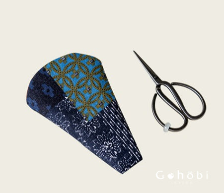 Gohobi Handmade Old Iron Tea Scissors with Storage Bag – Portable Tea Ceremony Accessory