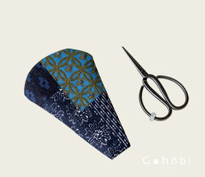 Gohobi Handmade Old Iron Tea Scissors with Storage Bag – Portable Tea Ceremony Accessory