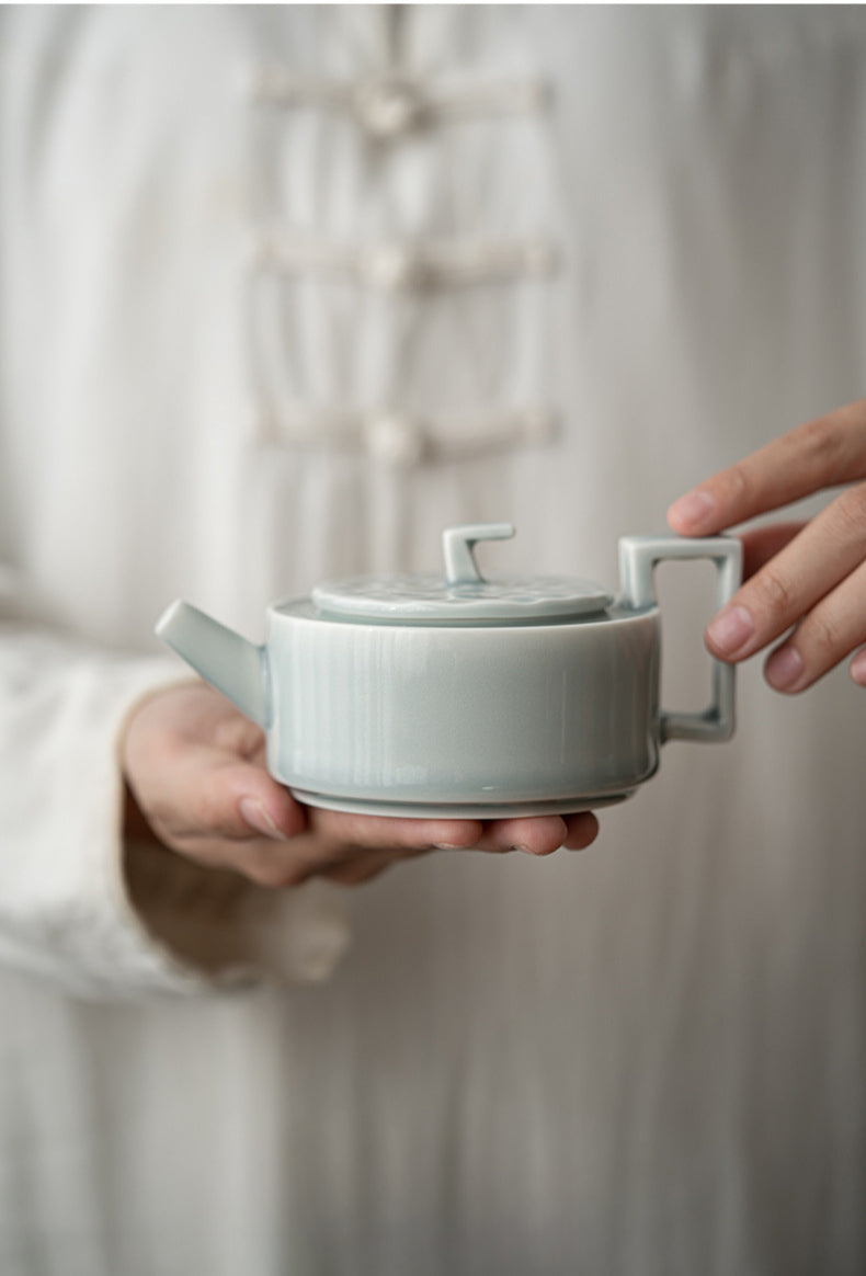 Gohobi Japanese Style Ice Grey Teapot 007