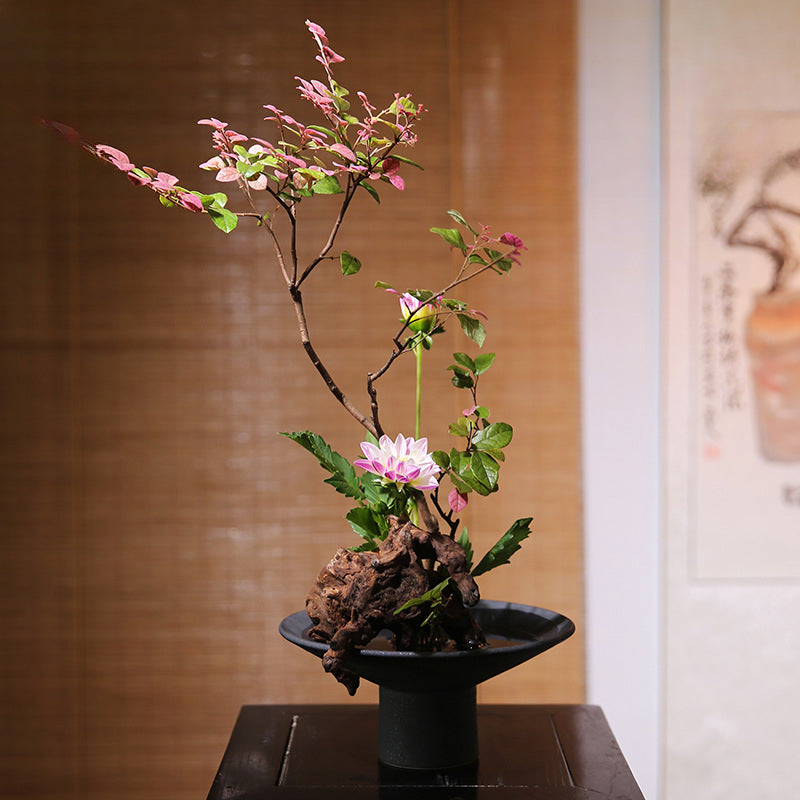 Gohobi Grand vase Ikebana de style japonais 004