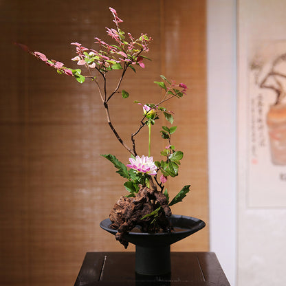 Gohobi Grand vase Ikebana de style japonais 004