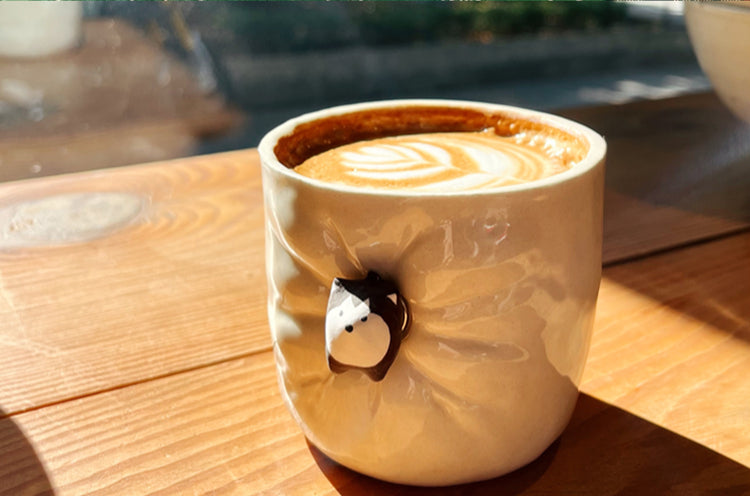 Gohobi x Little Diary Handmade Ceramic Animals Mugs