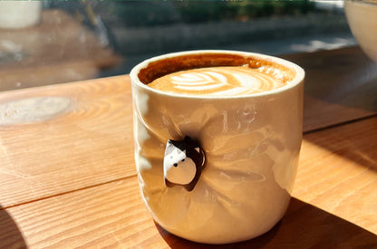 Gohobi x Little Diary Handmade Ceramic Animals Mugs
