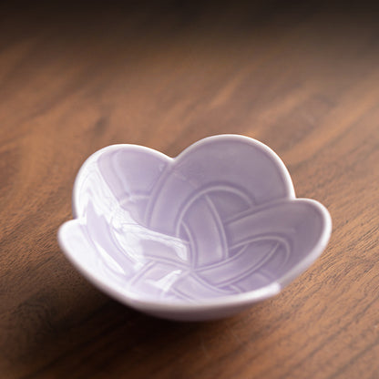 Gohobi, petite assiette traditionnelle japonaise de fruits glacés et noix - Nœud chinois 003