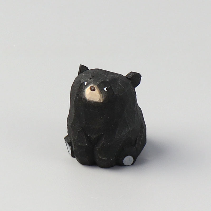 Gohobi Handcrafted Wooden Bear Ornament