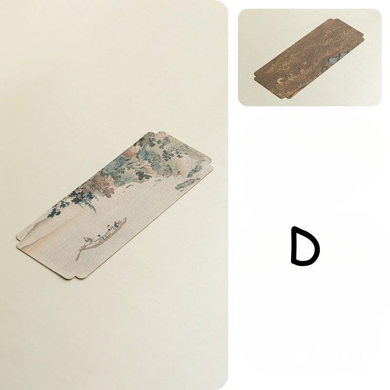 Gohobi Xiangyun Silk Tea Table Runner – Double-Sided Tea Mat Dry Brew Cloth