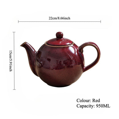Gohobi Kiln-Change Ceramic Teapot