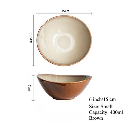 Gohobi Vintage Kiln-Change Ceramic Bowl