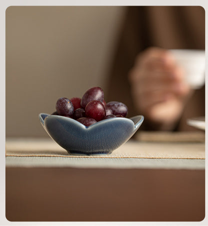 Gohobi, petite assiette traditionnelle japonaise de fruits glacés et noix - Nœud chinois 003