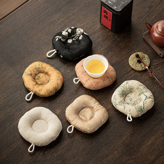 Gohobi Fabric Round Coaster