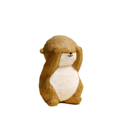 Gohobi Handmade Wooden Otter Ornament