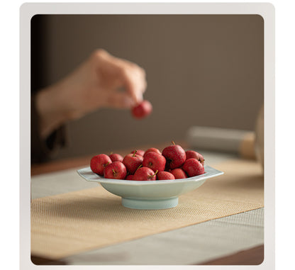 Gohobi Traditional Japanese Glazed Fruit Nuts Small Plate - Octagon 005
