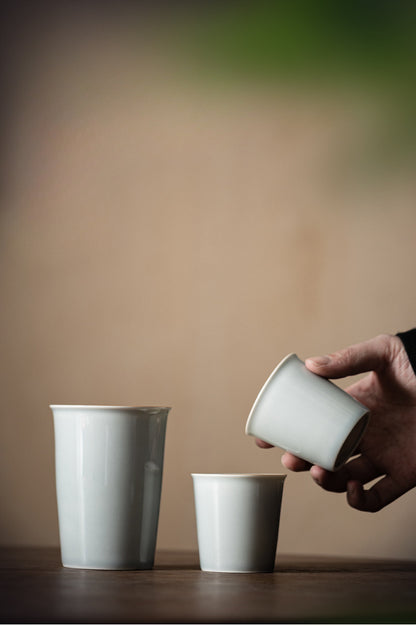 Gohobi Japanese Style Ice Grey and Green Tea Cup 002
