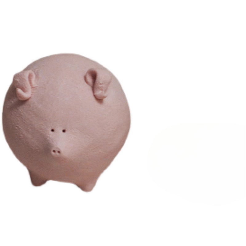 Gohobi x Little Diary Handmade Ceramic Pink Pig