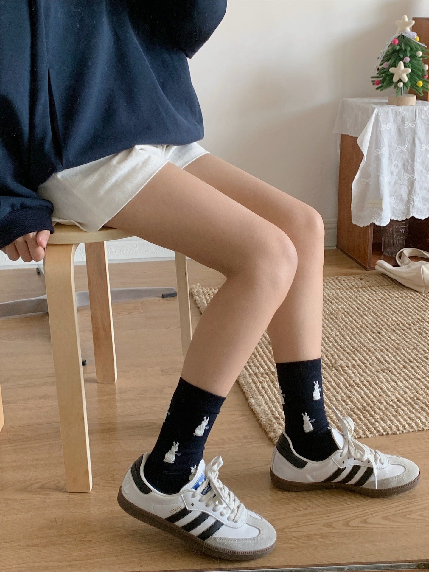 Gohobi Fuzzy Animals Cotton Socks