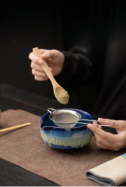 Gohobi Ceramic Matcha Set 037 Starry Sky