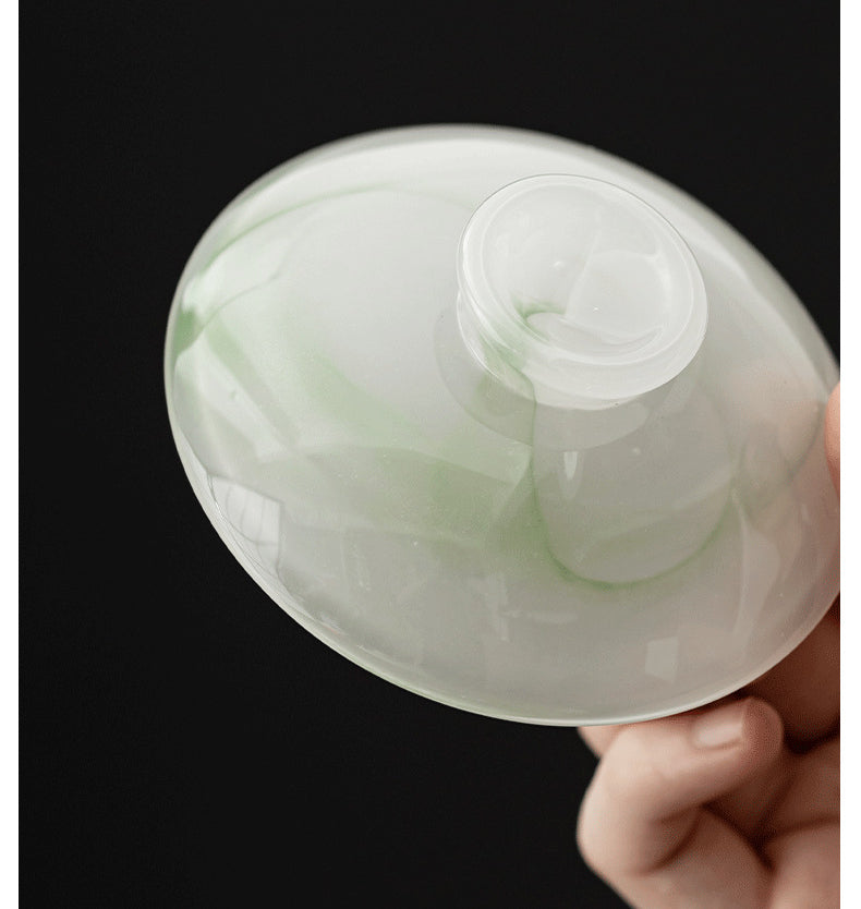 Gohobi Ancient Glazed Three-Talented Cover Gaiwan