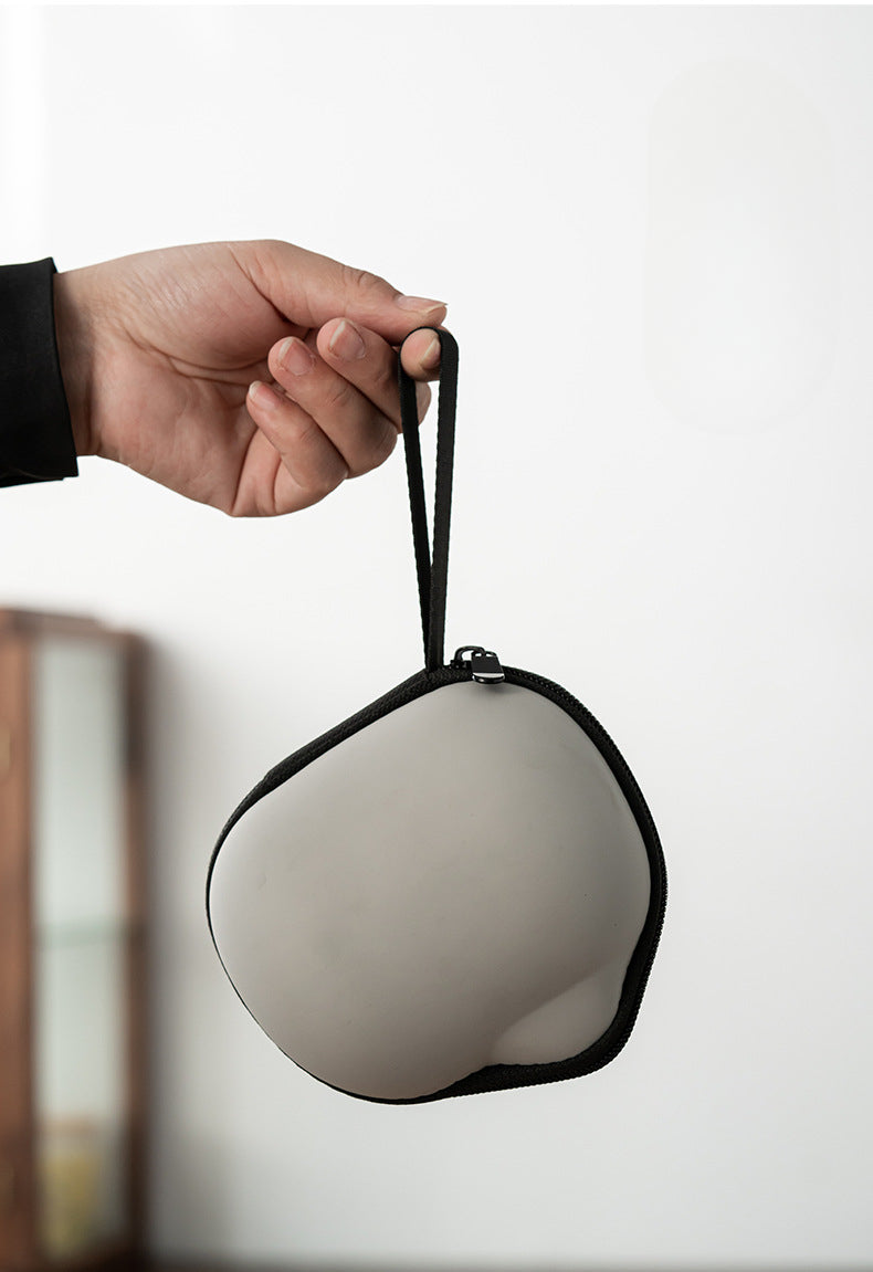 Gohobi Japanese Style Ice Grey Gaiwan Tea Set 004