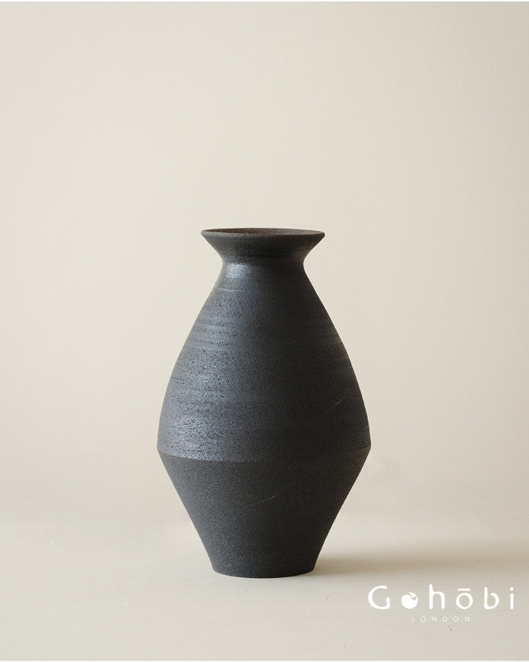 Gohobi Japanese-style Wabi Sabi Handmade Zen Large Vase 009