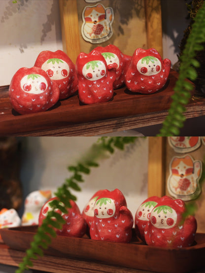 Gohobi x Little Diary Handmade Ceramic Lucky Cat