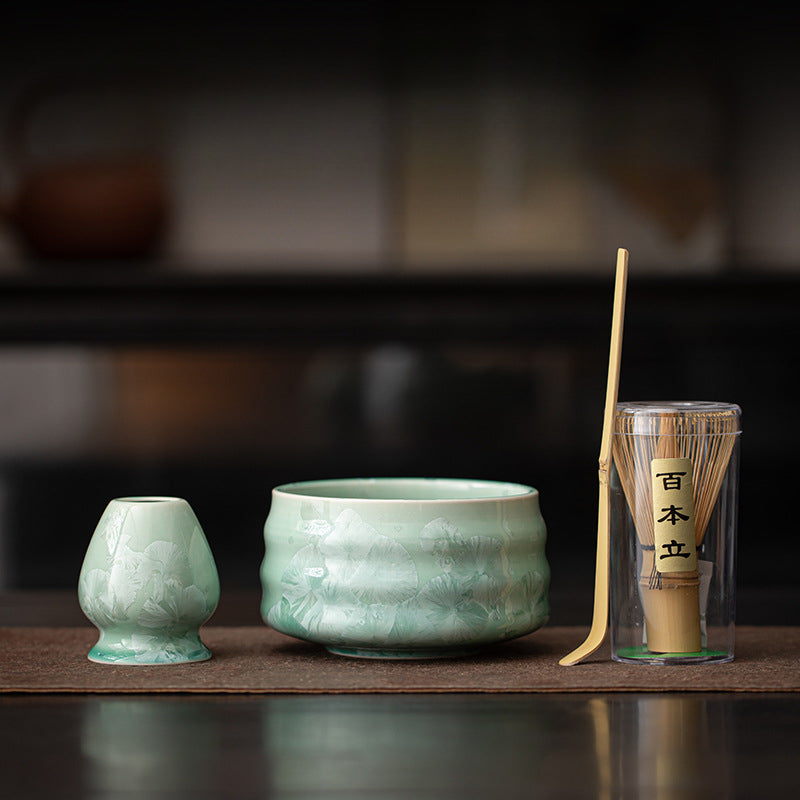 Gohobi Ceramic Matcha Set 042 Crystal