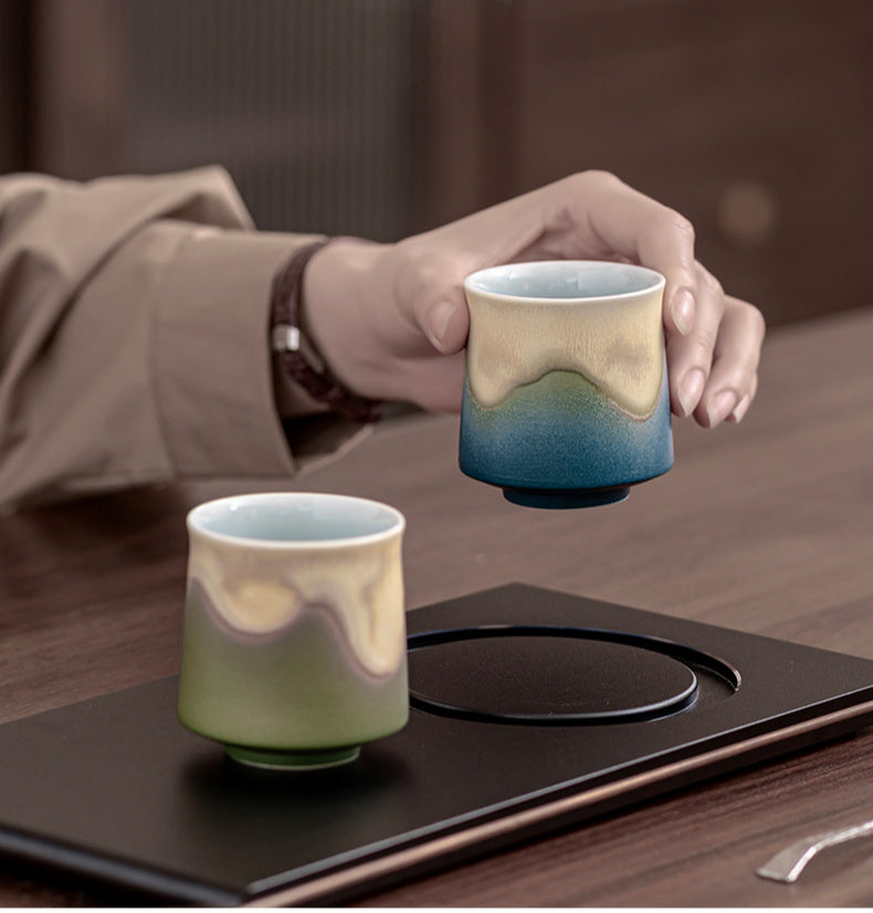 Gohobi Colourful Mountain Tea Cup Set 002
