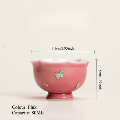 Gohobi Ice Jade Porcelain Teacup