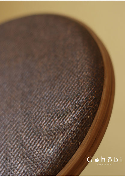 Gohobi Handmade Bamboo Woven Pu'er Tea Box – Retro Chinese Tea Cake Storage Box for Qizi Cake Collection