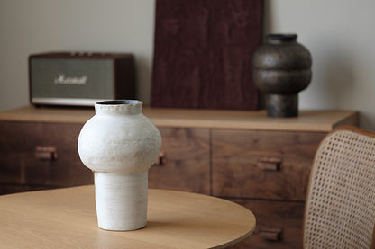 Gohobi Japanese-style wabi sabi handmade large vase 006