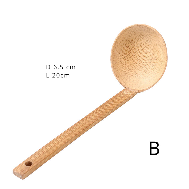 Gohobi Handmade Bamboo Soup Spoon