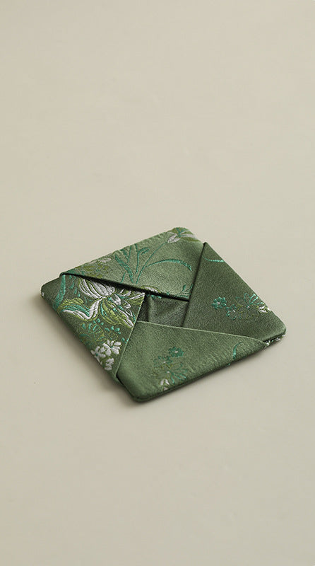 Gohobi Gaiwan Lid Brocade Fabric Cover