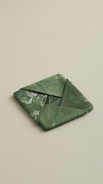 Gohobi Gaiwan Lid Brocade Fabric Cover
