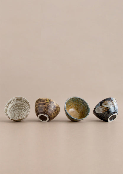 [Made in Japan] Gohobi Minoya Shino Glaze Hat Bowl