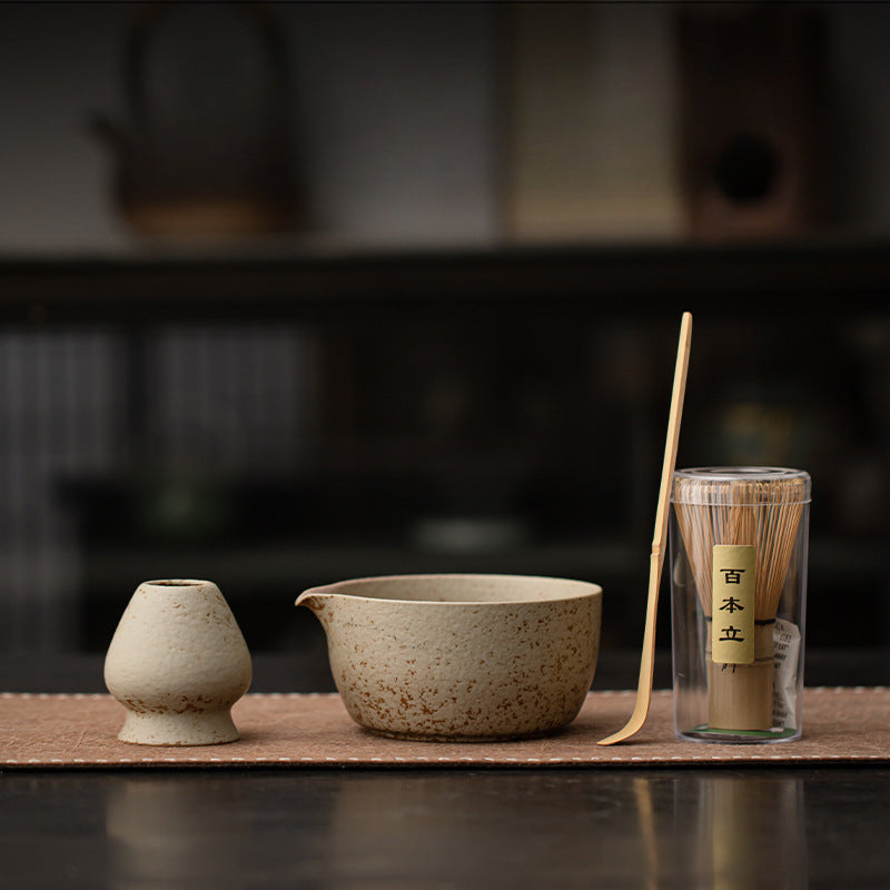 Gohobi Ceramic Matcha Set 034 Vintage Colour